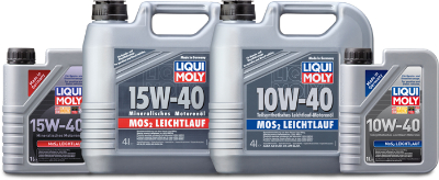������� ����� Leichtlauf MoS2 �� Liqui Moly,  �� �������� �����.