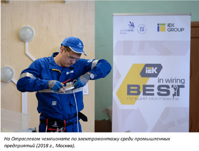 IEK GROUP ���������� ���������� ��������� WORLDSKILLS � ������
